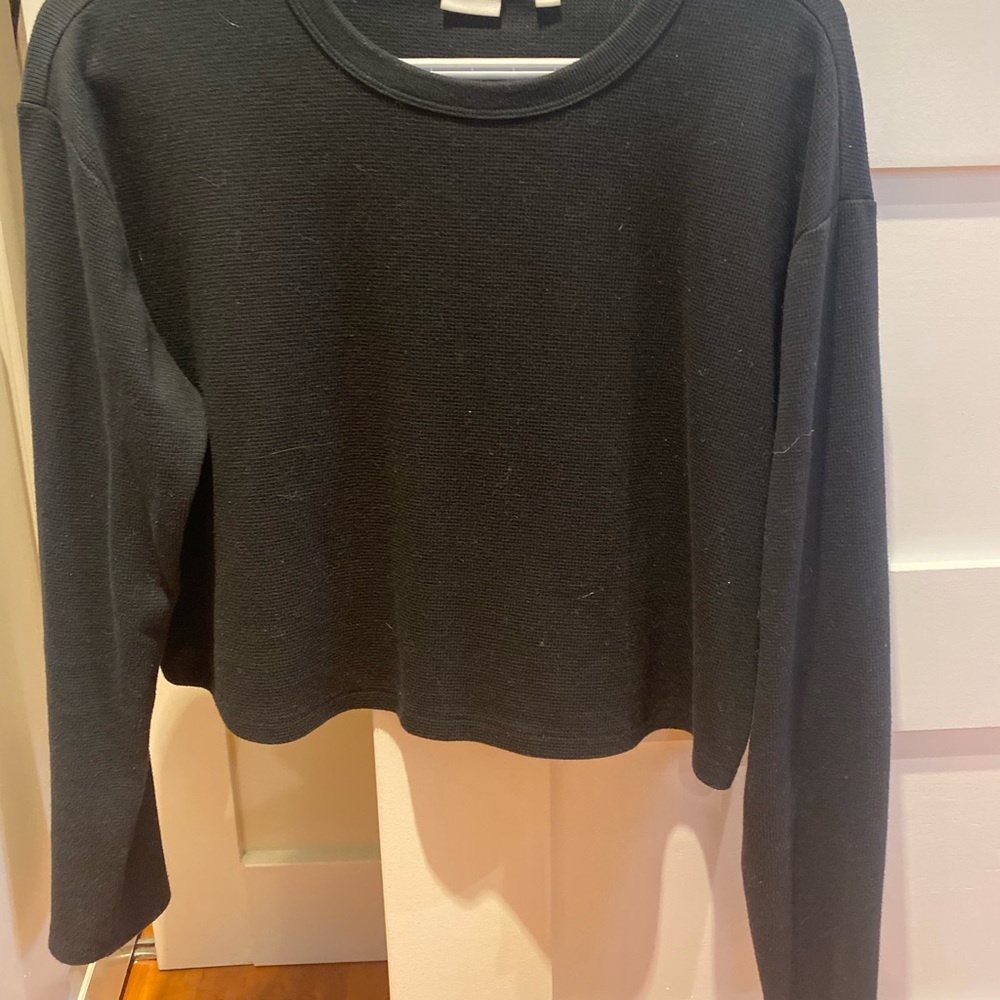 Sunday Best Black Crop Top